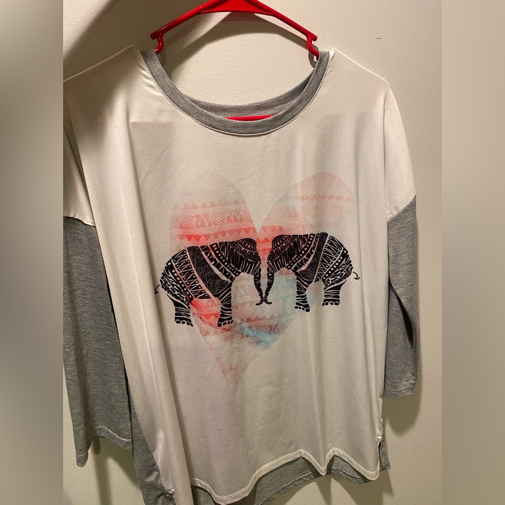 Joe Boxer Elephant Shirt! Size L